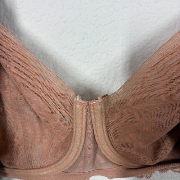 Skarlett Blue Womens 38DDD Minx Balconette Bra Underwire Brown Camel 1733100 - Picture 10 of 11